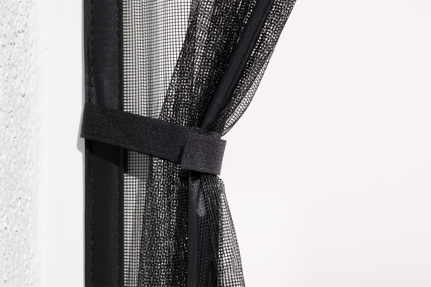 Lamellenvorhang mit Magnetverschluss "DELUXE", Polyester - verschiedene Größen