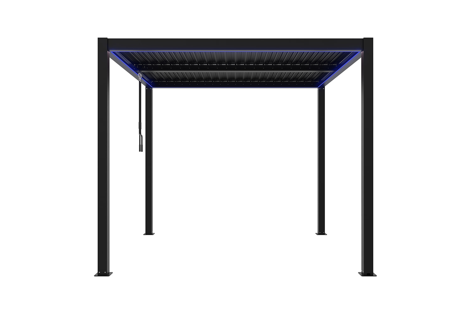 LED-Beleuchtung für Pergola "ZEUS“, für die Größen 4 x 4 m und 6 x 4 m