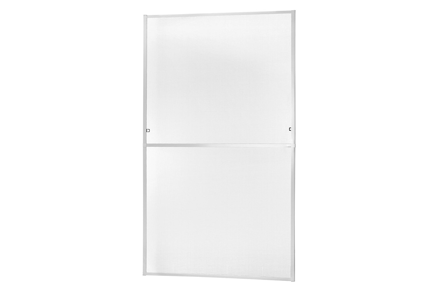 Fliegengitter Fenster "MASTER SLIM", glänzende Optik - Alurahmen