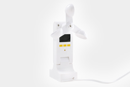 Windsensor in Weiß