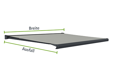 Markisen passgenau bestellen