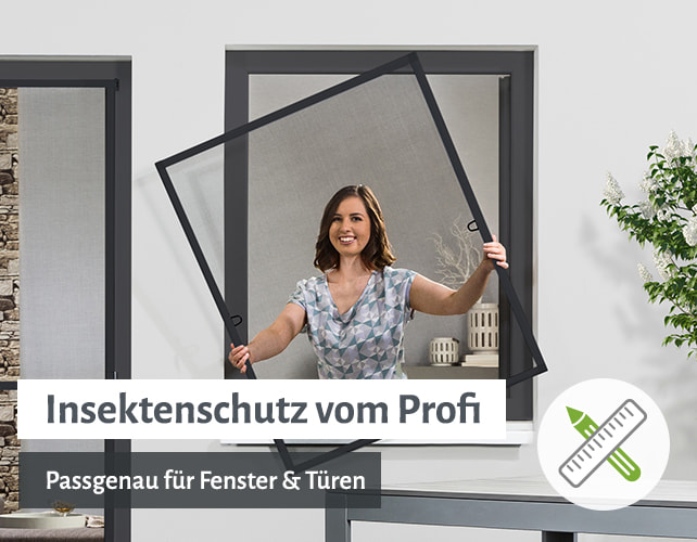 Zur Kategorie: Insektenschutz nach Maß