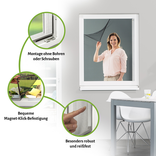 Besonderheiten des Magnetfensters
