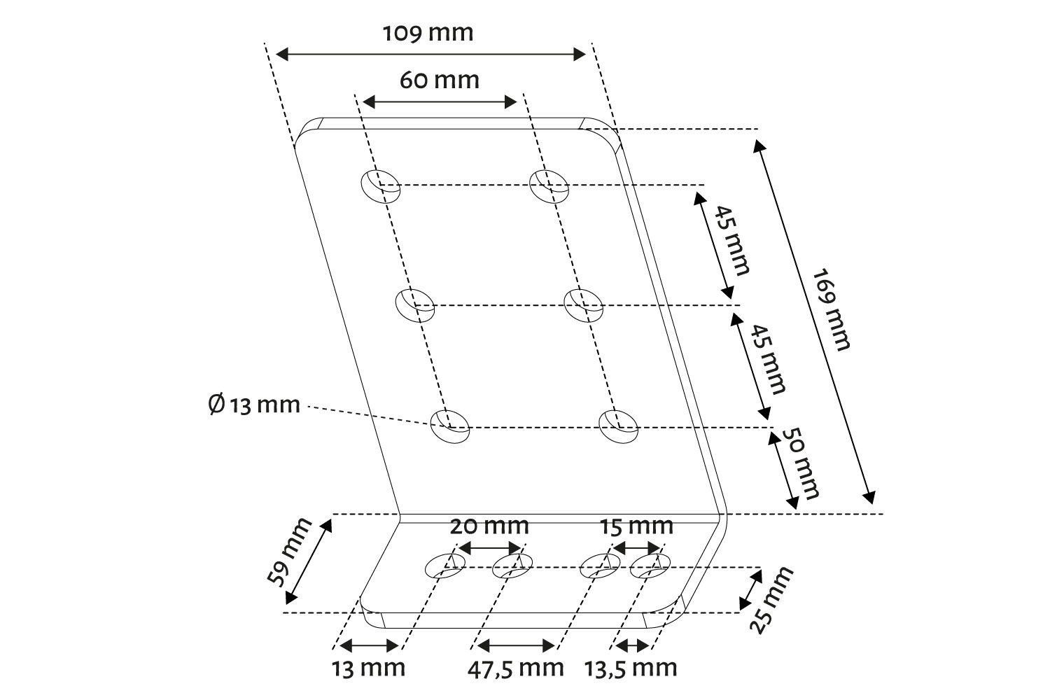 Deckenhalterung / Dachsparrenhalter Gelenkarmmarkise, "START" & "START PLUS"