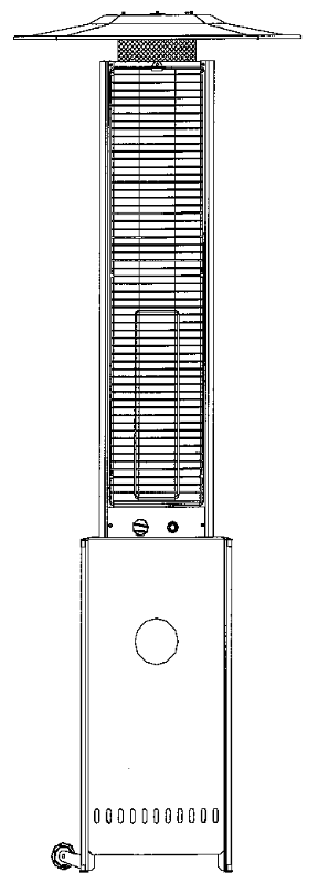 Technischer Aufbau Heizpilz Technischer Aufbau Heizpilz