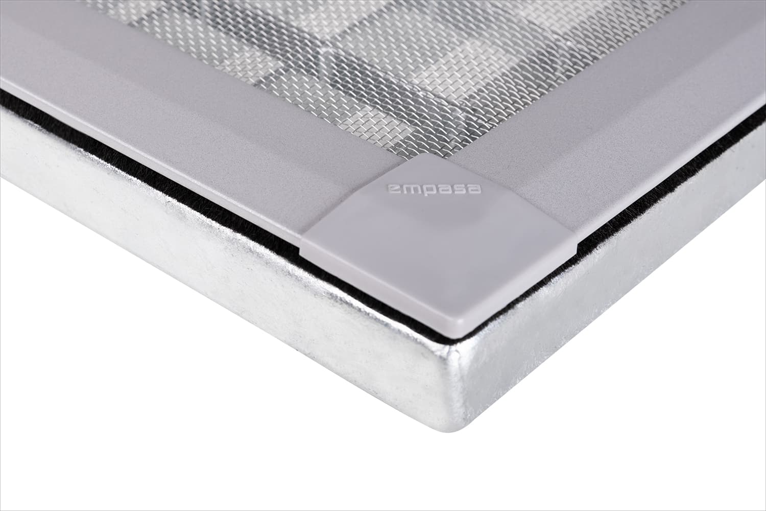 Edelstahl, silber