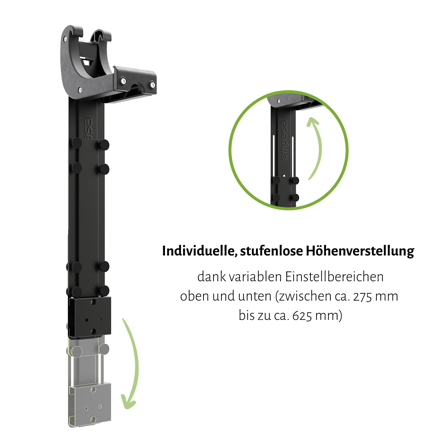 Heizstrahler Halterung für "PROFI" & "PREMIUM", höhenverstellbar