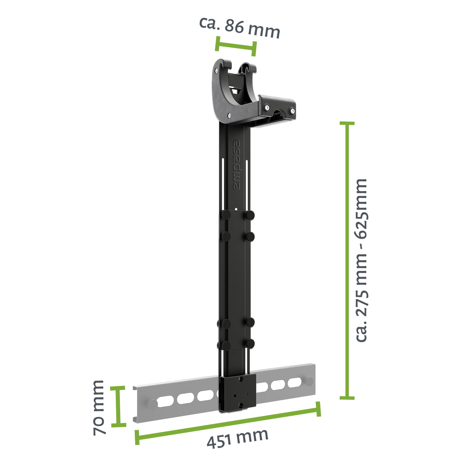 Heizstrahler Halterung für "PROFI" & "PREMIUM", höhenverstellbar